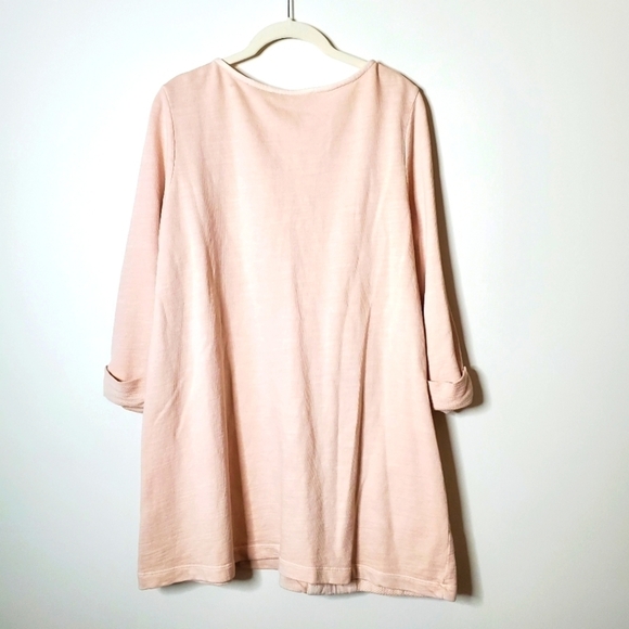 Soft Surroundings Lagenlook Knit Tunic Layered Pocket Top - Picture 8 of 13